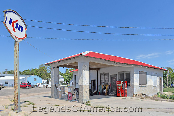 Republic, KS - Gas Station