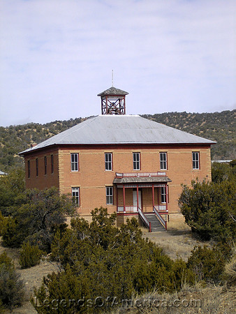 White Oaks, NM - School