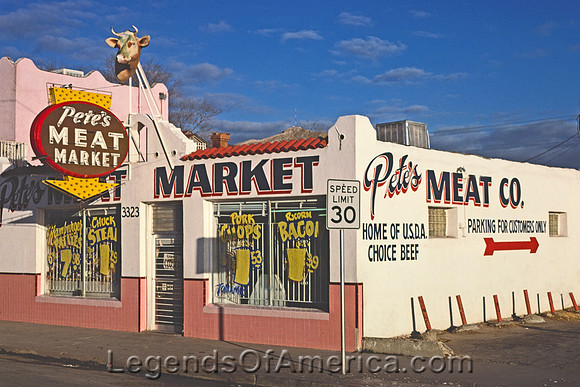 El Paso, TX - Petes Meat Market - 1979
