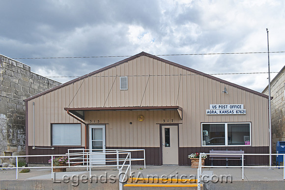 Agra, KS - Post Office