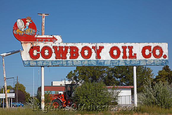 Pocatello, ID - Cowboy Oil Co. gas station
