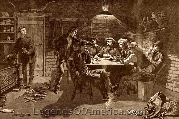 A quarrel over cards