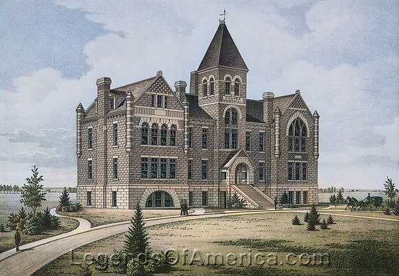 Sterling, KS - Cooper Memorial College, 1887