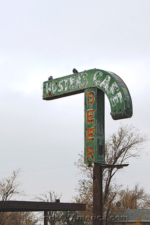 Amarillo, TX - Busters Cafe Sign