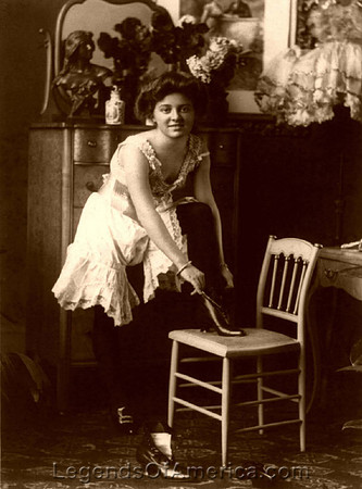 Woman in Underwear, 1901