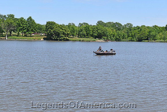 Horton, KS - Mission Lake Fishing