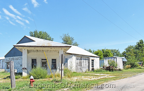 Greenleaf, KS - Old Gas Station