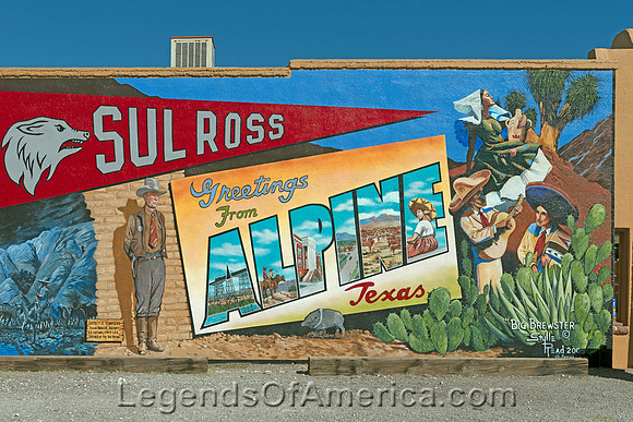 Alpine, TX - Mural