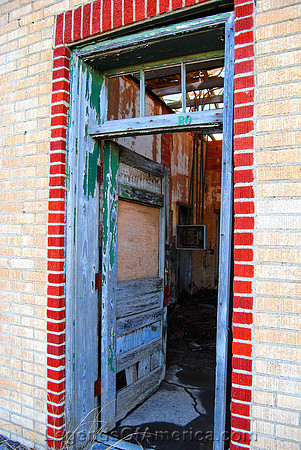 Pampa, TX - Gas Station Door