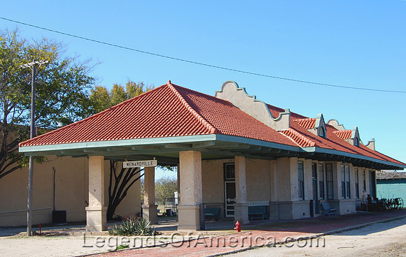 Menard, TX - Frisco Depot Museum