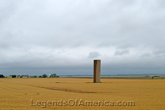Russell County, KS - Silo