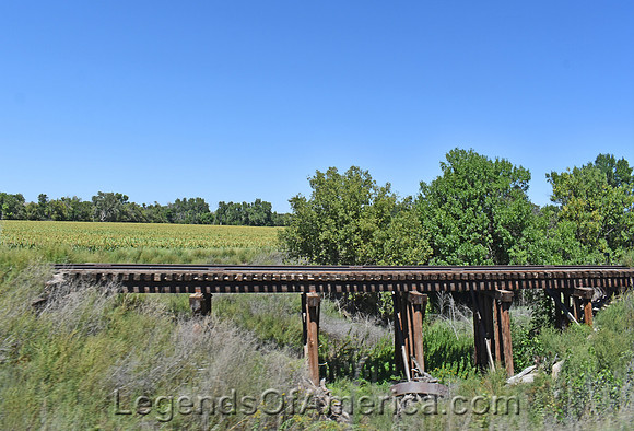 Ludell, KS - Area Railroad Bridge