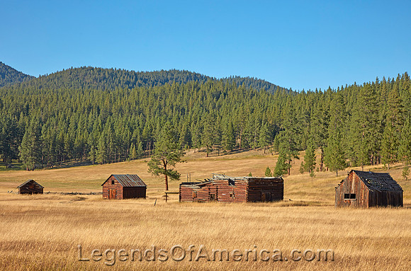 Garnet, MT - Buildings