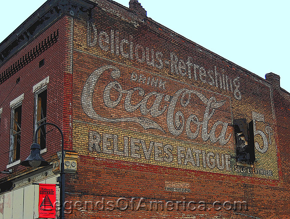 Guthrie, KY Coca Cola Mural