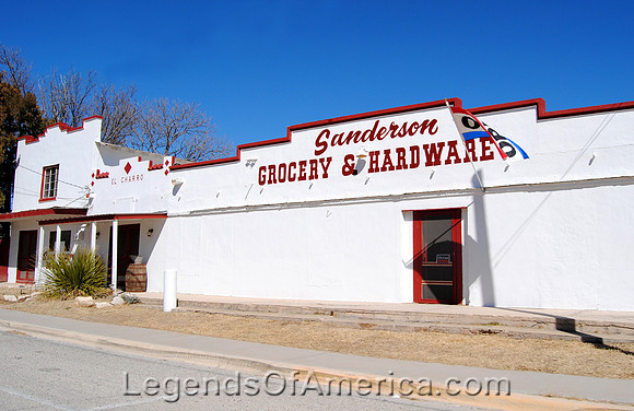 Sanderson, TX - Grocery and Hardware