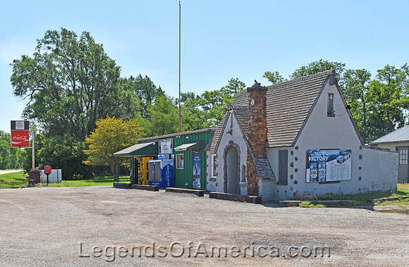 Brookville, KS - Old Gas Station, 2022 - 2