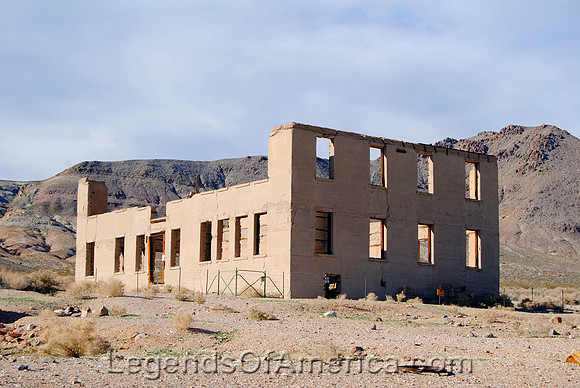 Rhyolite, NV - School