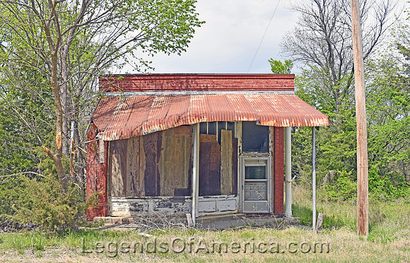 Lafontaine, KS - Old Business Building