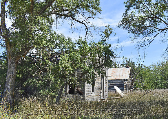 Densmore, KS - Old Wooden Buildings