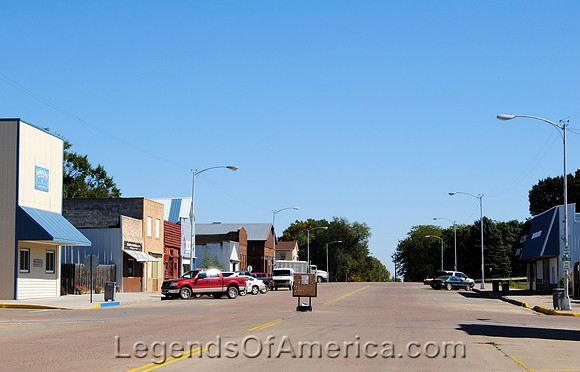 Lake Andes, SD  - Downtown