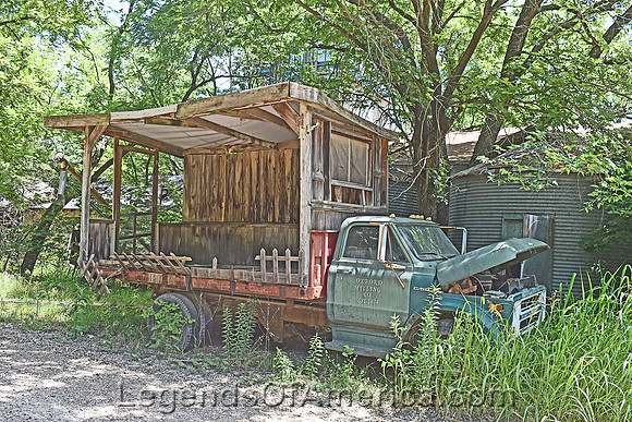 Oxford, KS - Old Mill Truck - 2