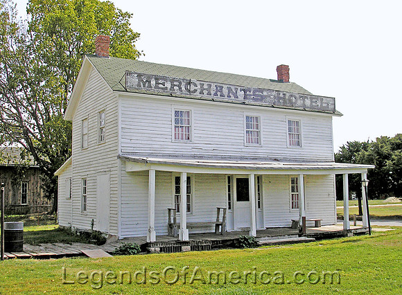 Abilene, KS - Old Town Merchant Hotel