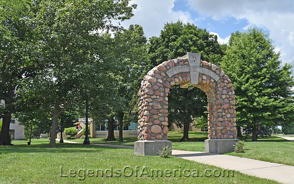 Baldwin City, KS - Baker University Arch