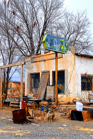San Fidel, NM - Old Cafe