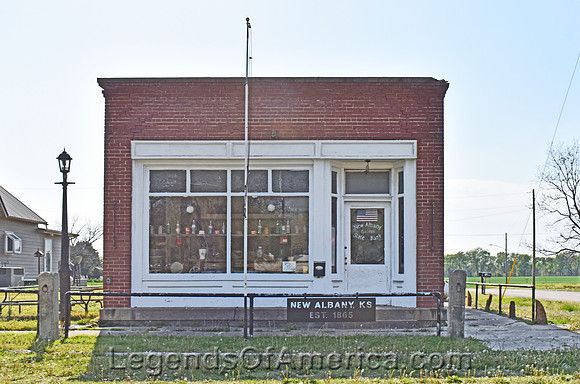 New Albany, KS - Old Bank Building
