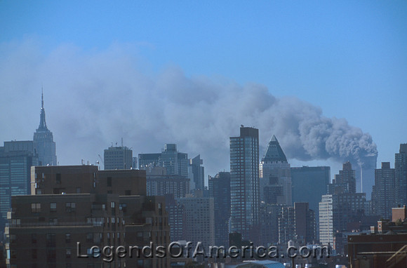 New York City, NY - World Trade Towers 9-11-01
