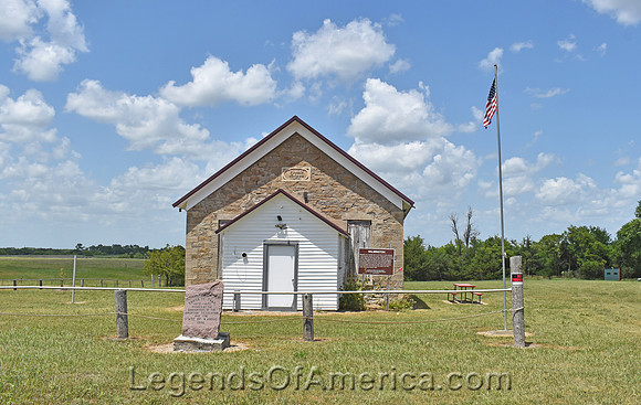 Wilmington, KS - Stone Schoolhouse