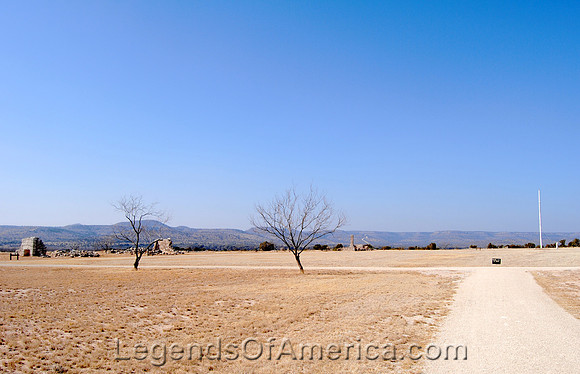 Fort Lancaster, TX - Parade Ground