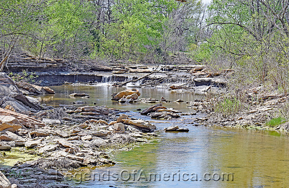 Moline, KS - Wildcat Creek Water Fall