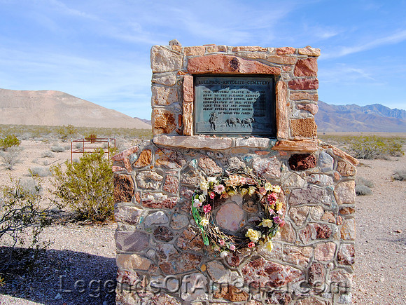 Rhyolite-Bullfrog, NV - Cemetery