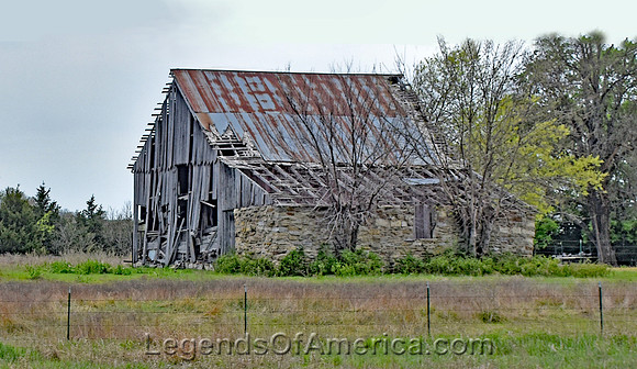 Elk County, KS - Old Barn