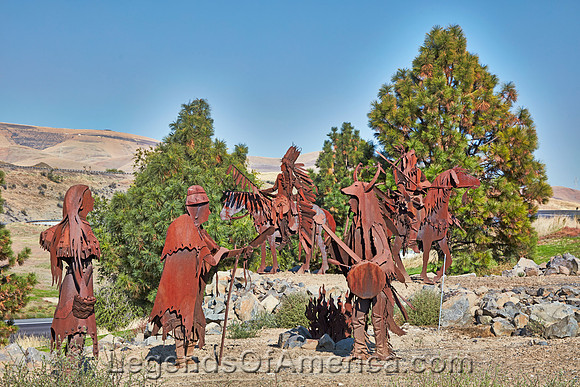 Lewiston, ID - Metal Sculpture