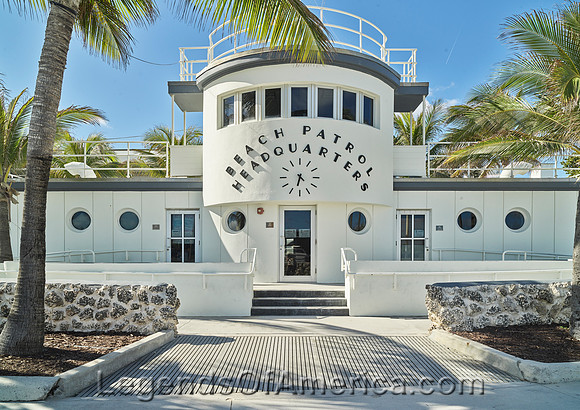 Miami, FL - Beach Patrol headquarters building