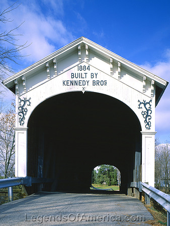 Rush County, IN - Covered Bridge