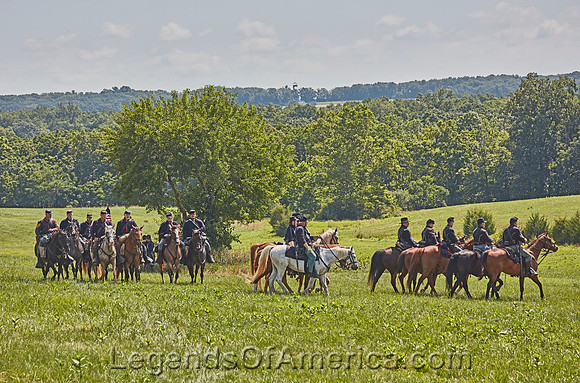 Battle of Gettysburg in PennsylvaniaReenactment