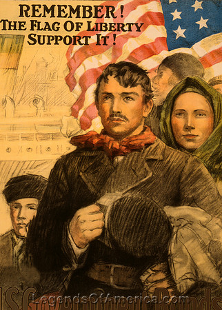 The Flag of Liberty - Support It, 1917