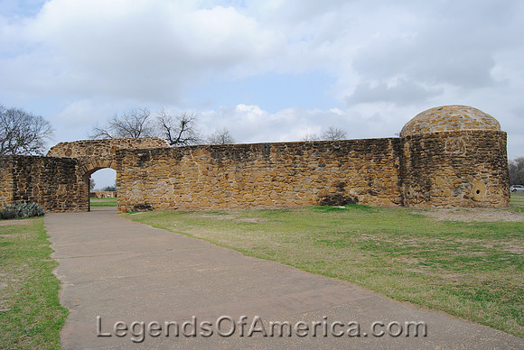 San Antonio, TX - Mission San Jose - Wall