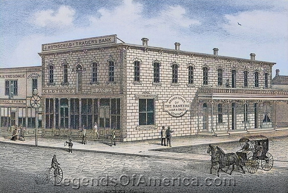 Kirwin, KS - Traders Bank, 1887