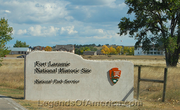 Fort Laramie, WY - Sign