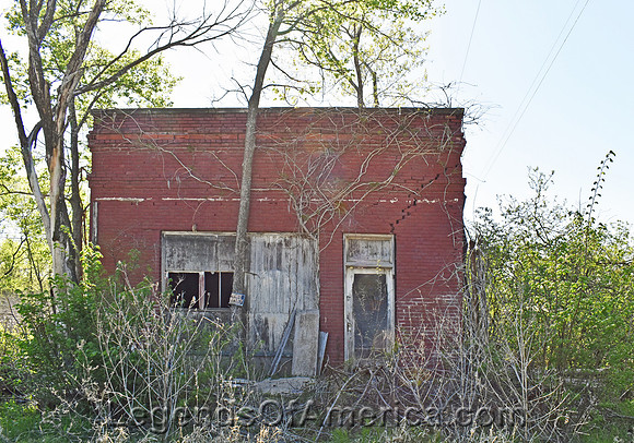 Valeda, KS - Old Business Building