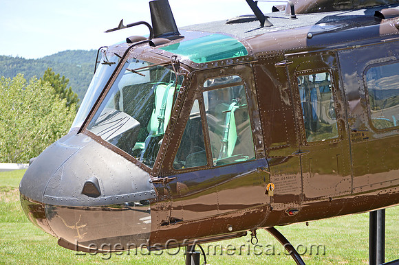 Angel Fire, NM - Vietnam Veteran's Memorial Helicopter - 2