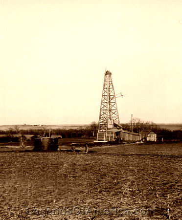 Oklahoma - Oil field