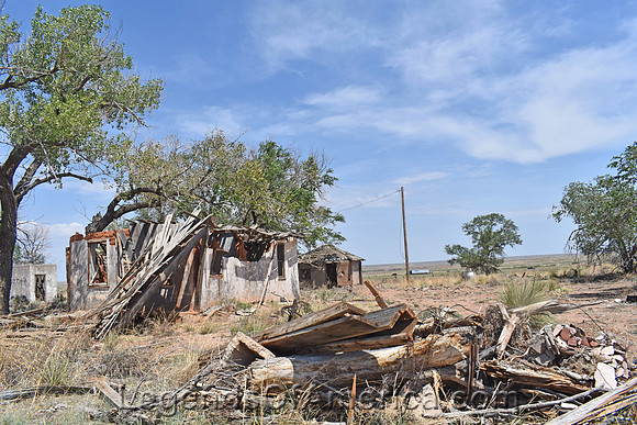 Glenrio, TX-NM - Building Ruins, 2022