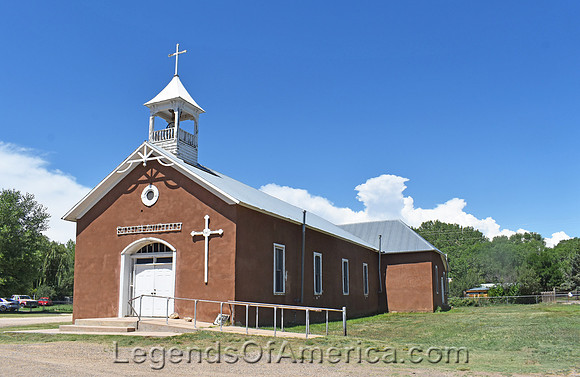 Watrous, NM - Sacred Heart Church - 2