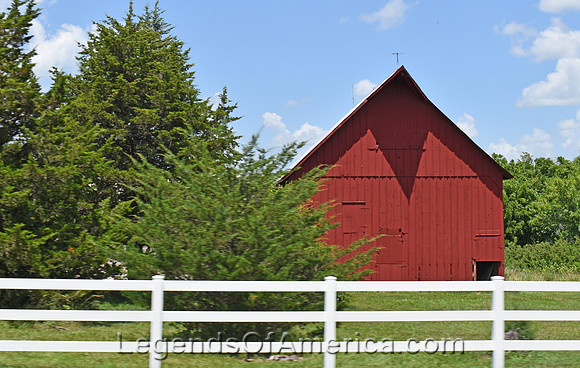 Osage County, KS - Red Barn