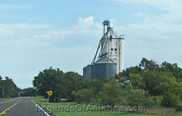 Bridgeport, KS - Co-op Grain Elevator